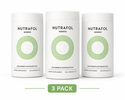 Pack of 3 Women s Hair Growth Supplement 360 Caps   Fast Shipping Ages 18 - 44