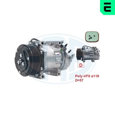 ERA Kompressor Klimaanlage 670028 für SCANIA 1