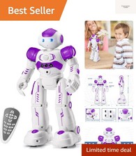 RC Robot Toys for Kids, Gesture  Sensing Programmable Remote Control Smart R...