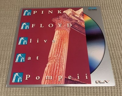 Pink Floyd Live At Pompeii (Laserdisc) Roger Waters 80 Minutes GREAT MUSIC!