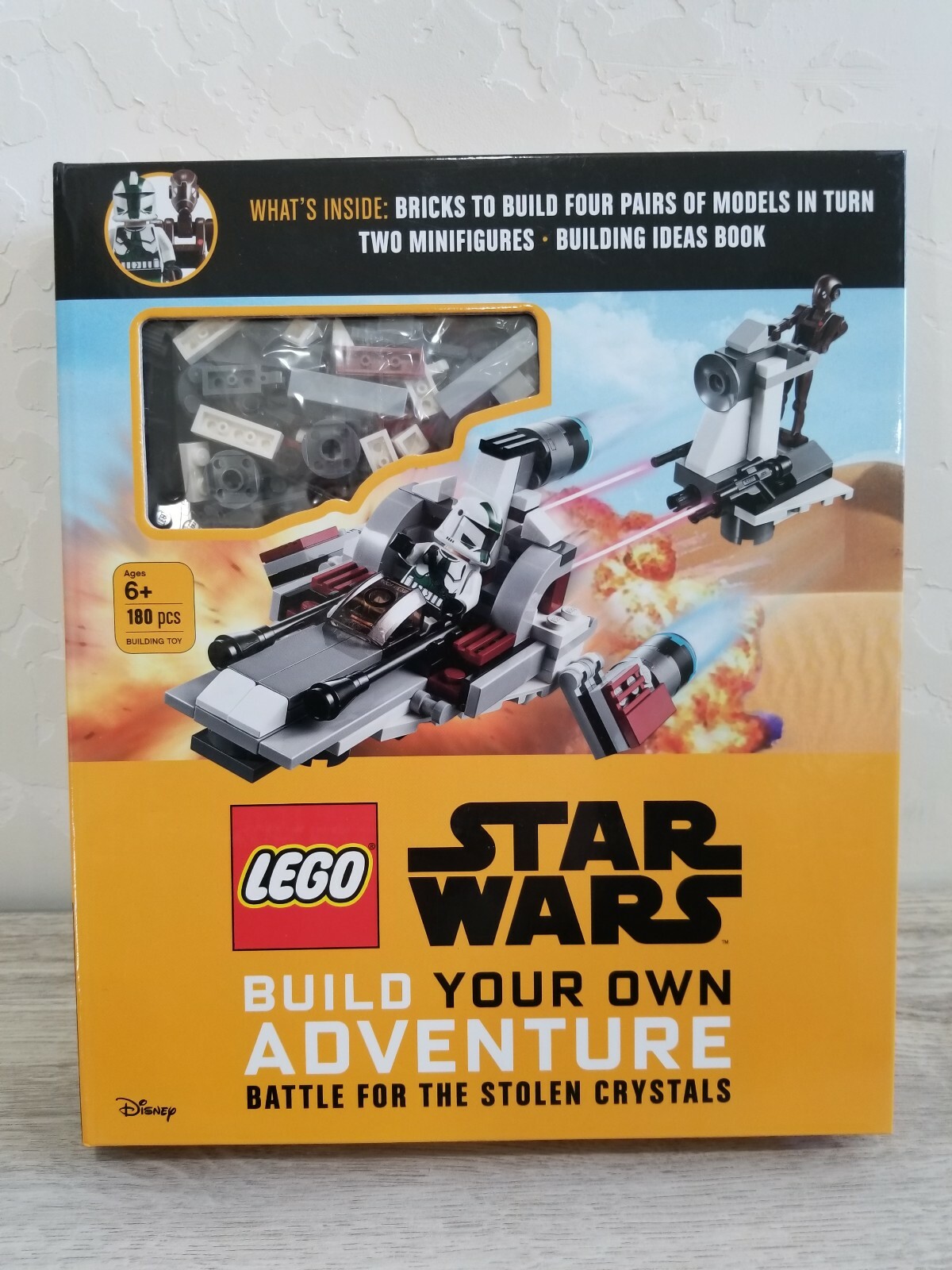 lego star wars build your own adventure battle for the stolen crystals