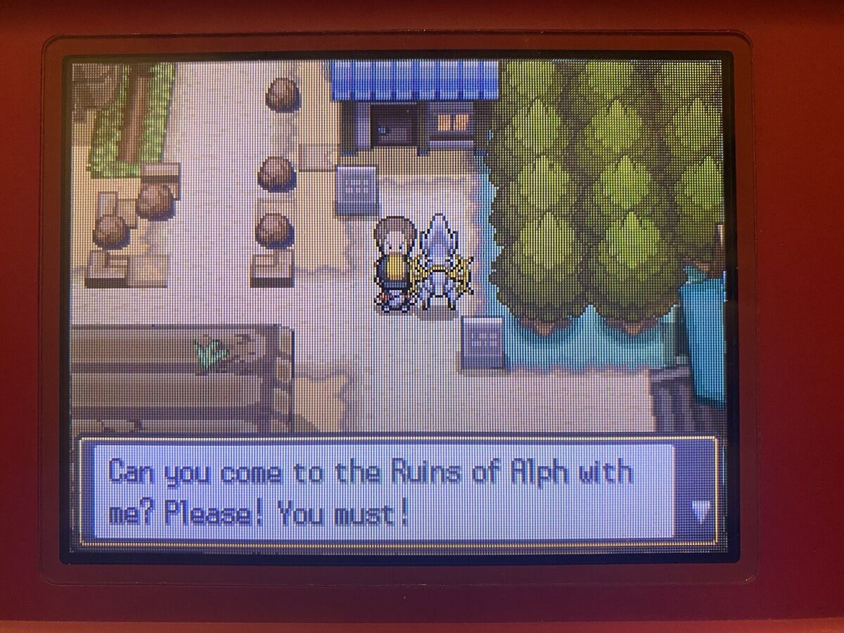 Pokemon HeartGold and SoulSilver :: The Ruins of Alph