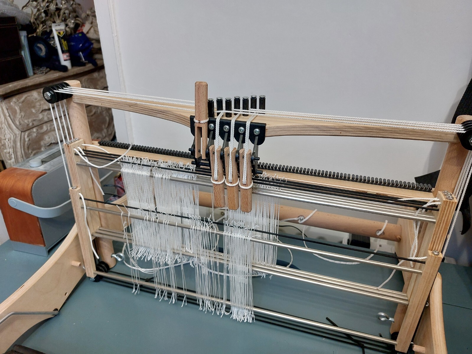 Louet Erica 50cm 4 Shaft tabletop weaving loom , superb condition