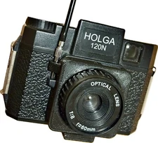 Shutter Release Cable Adapter & Button Extender for Holga 120 Camera