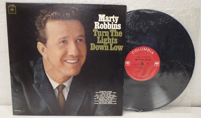 MARTY ROBBINS Turn The Lights Down Low 1965 MONO FACTORY BAGGIE SEALED Columbia
