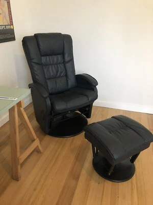 4baby faux leather glider chair