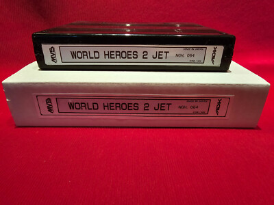 Snk  Neo Geo   WORLD HERO 2 JET  Mvs  100 %  Orginal