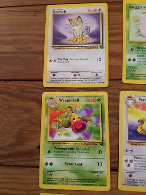 1995 pokemon cards (15) 1st Ed 2nd print. Harder find condition