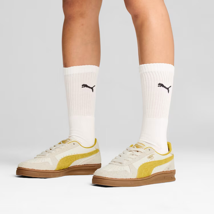 PUMA Indoor The Neverworn IV Sneaker 398763 01 Ivory/Golden