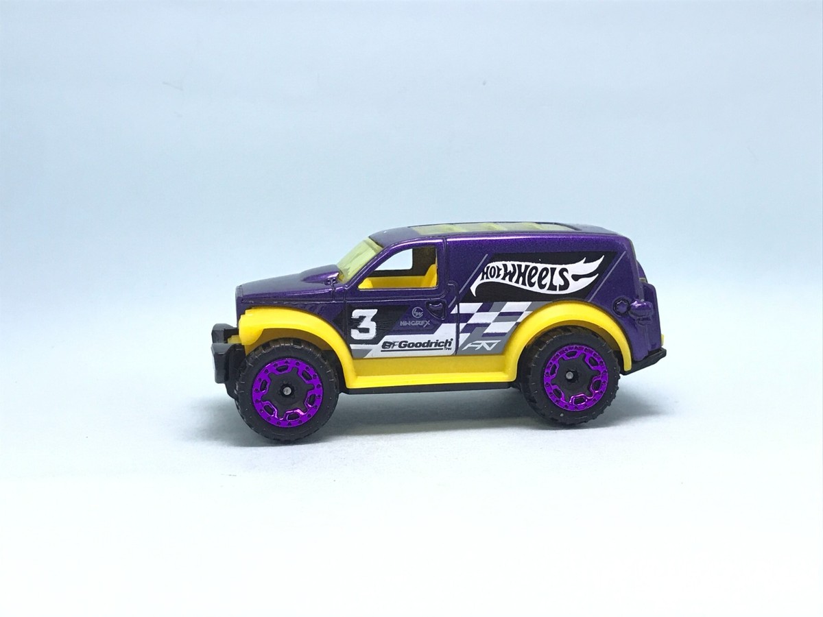 2023 Hot wheels Mainline # Power Panel Purple , Spun Loose