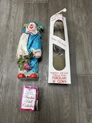 The Heritage Mint Ltd Clown Collection Chester The Jester 40 cm Puppe verpackt
