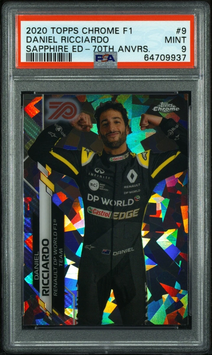 2020 Topps Chrome Sapphire Edition Formula 1 - Daniel Ricciardo #9