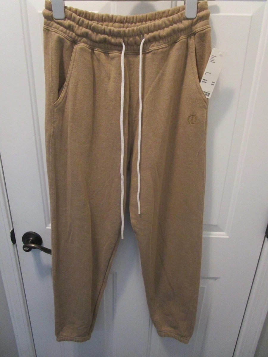URBAN OUTFITTERS STANDARD CLOTH TAN FRENCH TERRY SWEATPANTS SIZE