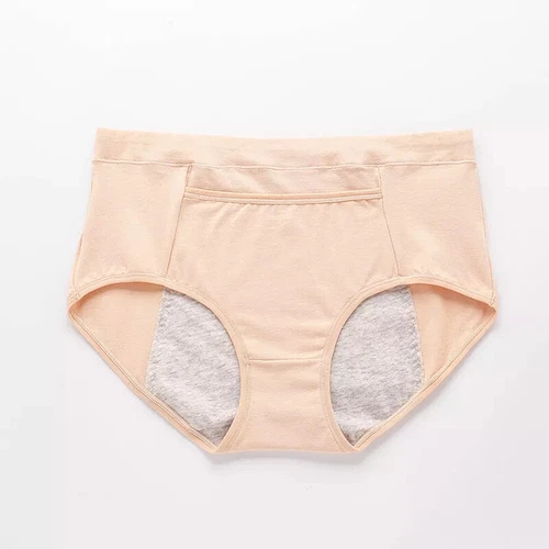 5pk Cotton Panties Womens New Double Layer Leak Proof Sanitary Menstrual Period - Picture 11 of 24