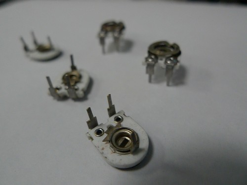 Pre Set Trim Pot Resistor Philips Vertical Range Open Carbon Trimmers 2322 - Picture 94 of 119