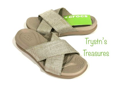 capri shimmer xband sandal