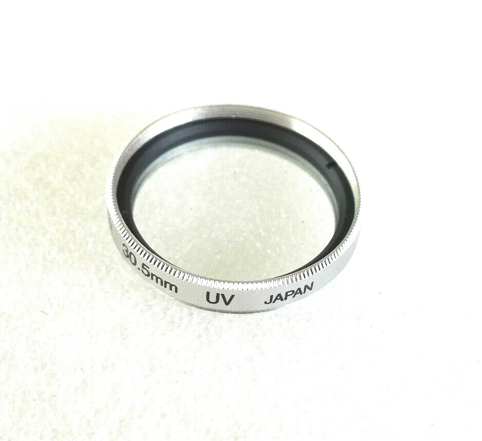 30.5mm Hi Tech Optics UV Filter - Silver - NEW - Image 3 of 4