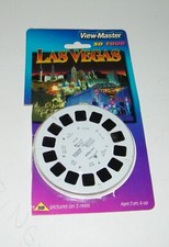 2001 LAS VEGAS NEVADA CASINOS 3d View-Master 3 Reel Packet - Hotels  More E.C.