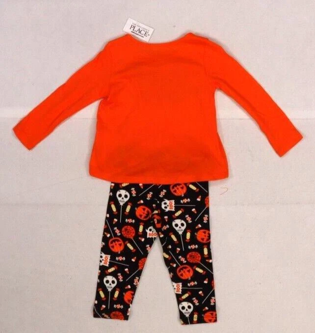 Lugar para Niños Halloween Caramelo Reina Niño Niñas 2 Piezas Conjunto 18-24 Meses Foto 2 de 4