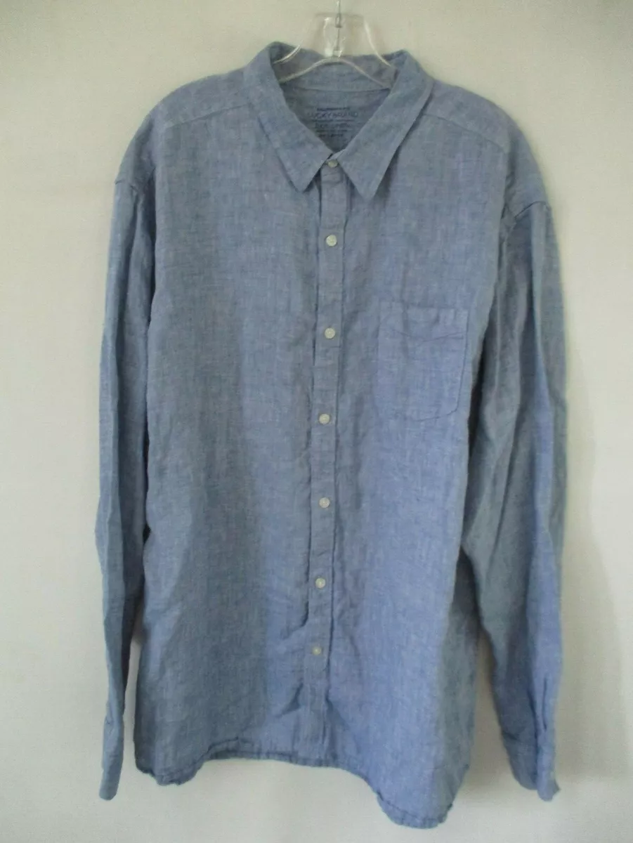 Lucky brand linen shirt sales