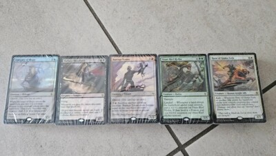 MTG Magic The Gathering: Battle for Zendikar - Intro Pack Complete Cycle - All 5