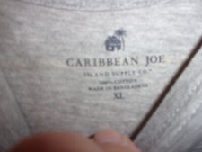 CADDYSHACK CARIBBEAN JOE gray XL t shirt