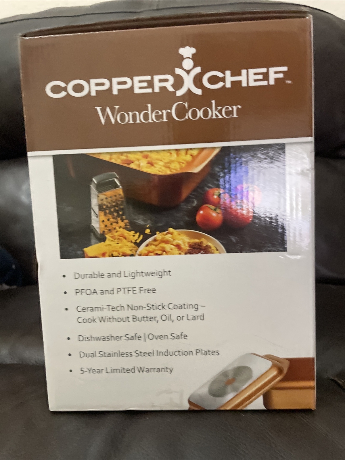 Copper Chef WONDER COOKER 10.5 Qt 3pc 14in1 Cookware Set New In