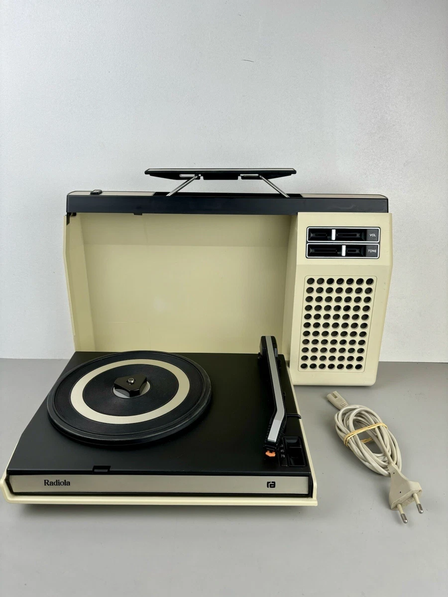 TOURNE DISQUE PORTABLE SAPHIR ancien et rare modèle vintage EUR 50,00