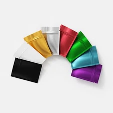 100PCS Resealable Matte Mylar Foil Packaging Bags for Automotive Accessories