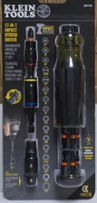 Klein Tools 32517HD KNECT 17-in-1 Impact-Rated Hybrid Screwdriver / Nut Driver