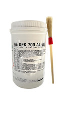 DECAPANTE GEL PER PULIRE ALLUMINIO per decapaggio con pennello antiacido incluso