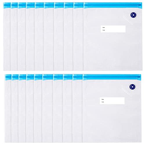Set 20 Buste Sottovuoto Alimenti Foca: Eco-Friendly e Smart Storage