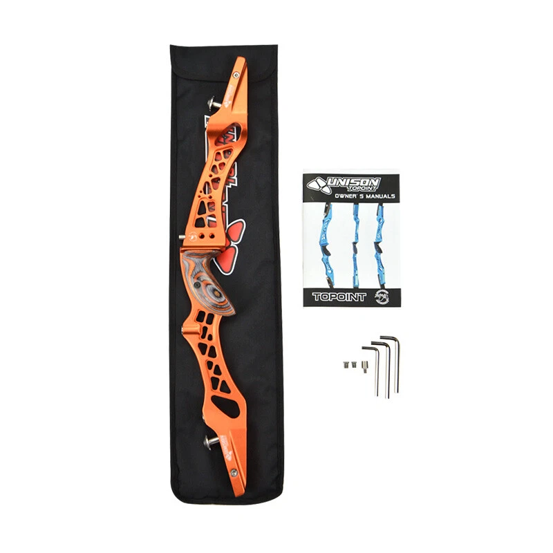 25" ILF Archery Recurve Bow Riser Handle Bow Grip Aluminum Takedown Competition - Image 3 of 4