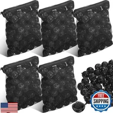 500 Pieces Bio Filter Balls Black Bio Balls for Aquarium Filter Pond Filter 1