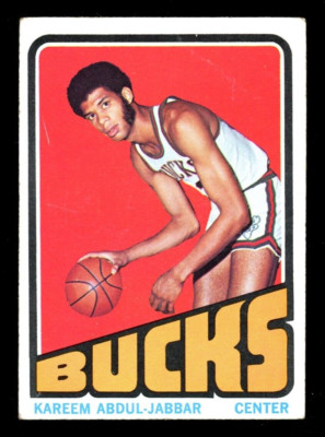 1972-73 TOPPS NBA BASKETBALL #100 Kareem Abdul Jabbar Alcindor HOF
