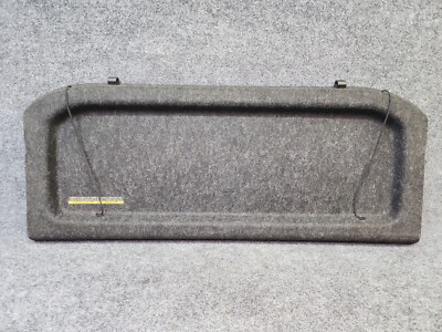 2007-2013 Suzuki SX4 Rear Cargo Cover Privacy Shade Third Row | Black ...