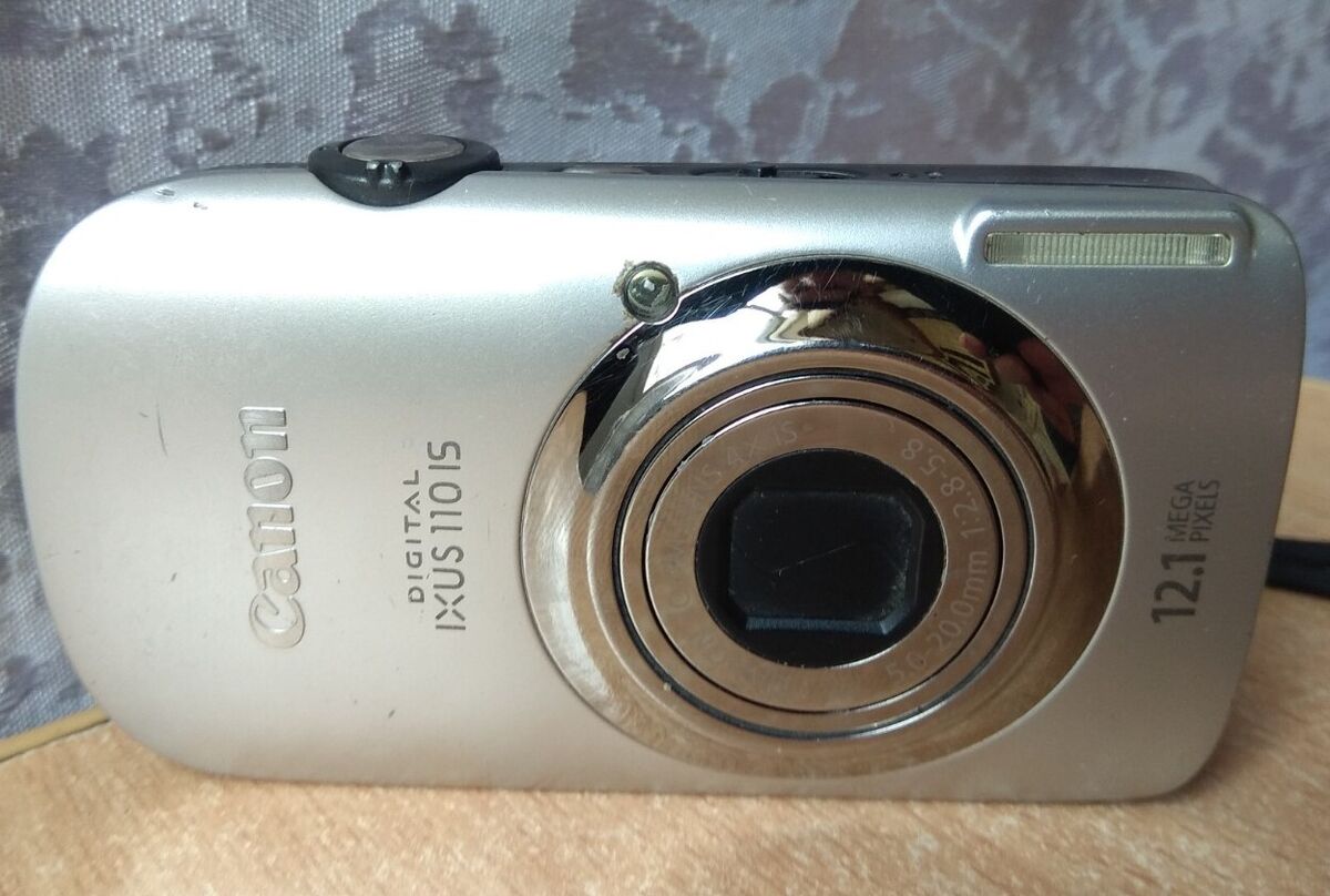 RARE Vintage Canon Digital IXUS 110 IS Camera 12.1 megapixel RARE Vintage Canon Digital IXUS 110 IS Camera 12.1 megapixel
