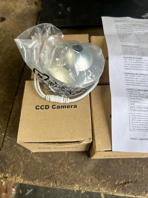 6x Farb Video Überwachungskamera CCD 420 TV Linien Decke