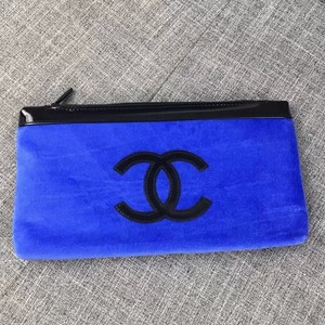electric blue clutch bag