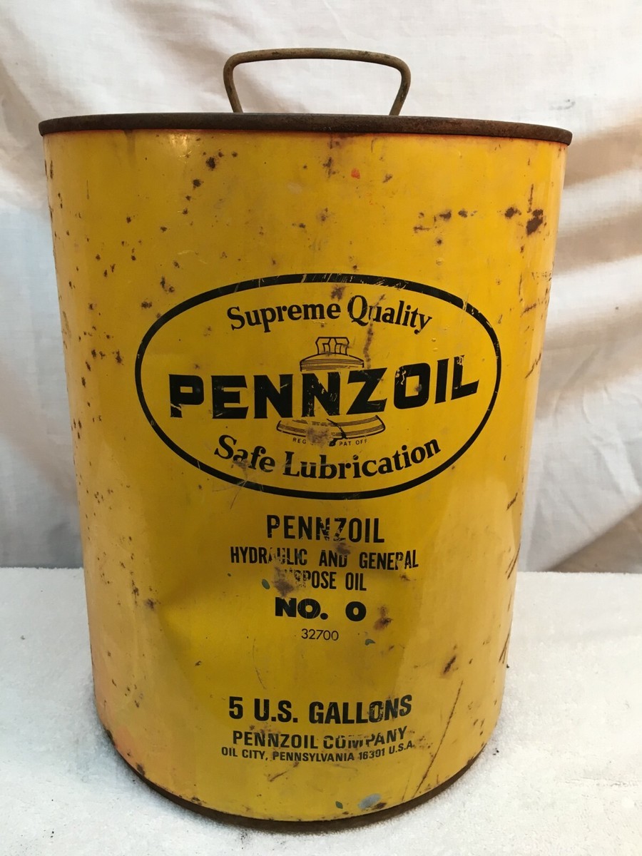 希少ビッグサイズ VINTAGE PURITAN PENN オイル缶アンティーク 希少