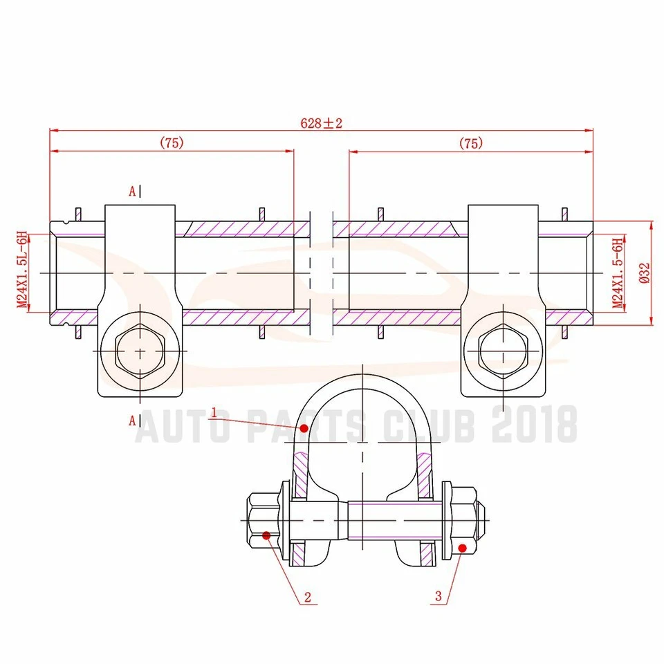 (15pc) Front Upper Lower control arm Tie rod For 1999-2004 Jeep Grand Cherokee Foto 4 de 4
