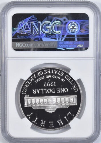1997 BOTANIC GARDEN Silver Dollar $1 NGC PF70💥FLAWLESS QUALITY💥 - Picture 2 of 5
