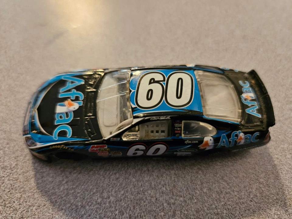 Carl Edwards 1/64 2007 #60 Rousch/Aflac primer año en Nascar diecast MUY RARO Foto 3 de 4