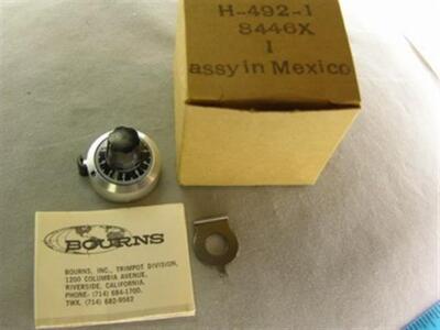 Bourns H-492-1 30 Turns Counting Dial for 3/32'' Shaft Obsolete Hard To Find