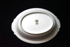 Noritake China Japan harmony pattern 3906 serving dish gold trim floral border — photo 3