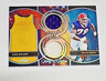 KARL MALONE BRUCE SMITH 2025 Leaf Glory Of The Game Used Patch Jersey #d/25