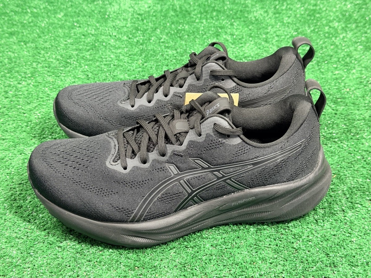 aya　#8 ASICS Gel-Pulse 16 Running Shoes Men's Size 8 (1011B962-002) Black
