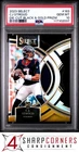 2023 PANINI SELECT DIE-CUT BLACK & GOLD PRIZM #183 CJ STROUD RC PSA 10