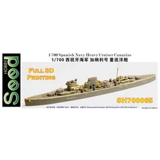 Seed Hobby SH700065 1/700 Spanish Navy Heavy Cruiser Canarias FULL 3D PRINTING