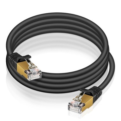 50m CAT 7 Netzwerkkabel Patchkabel Rundkabel RJ45 PC LAN Kabel Ethernet Rund